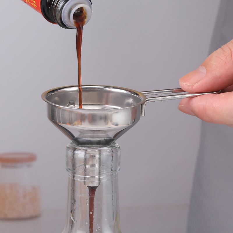 Stainless Steel Funnel With Ha - Kitchen Gadgets For Small Kitchens ulasan dan harga