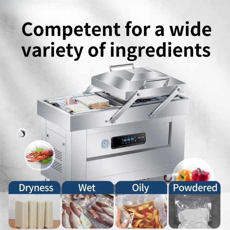 Double Chamber Vacuum Machine  - Food Vacuum Sealer ulasan dan harga