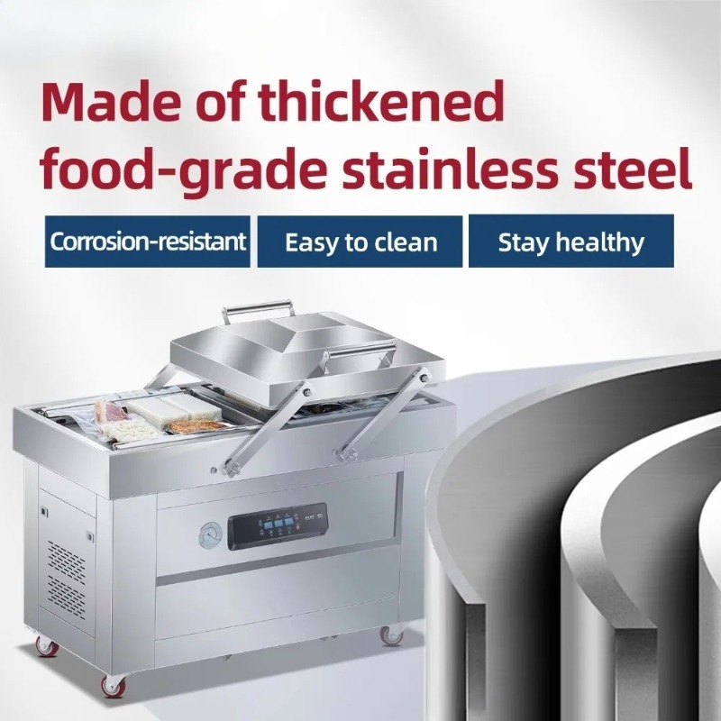 Double Chamber Vacuum Machine  - Food Vacuum Sealer ulasan dan harga