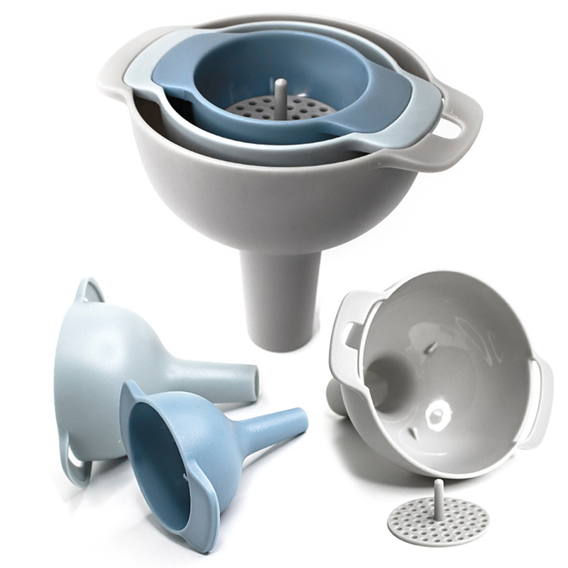 Plastic Funnel Pots Pans Bowls - Kitchen Gadgets For Small Kitchens ulasan dan harga
