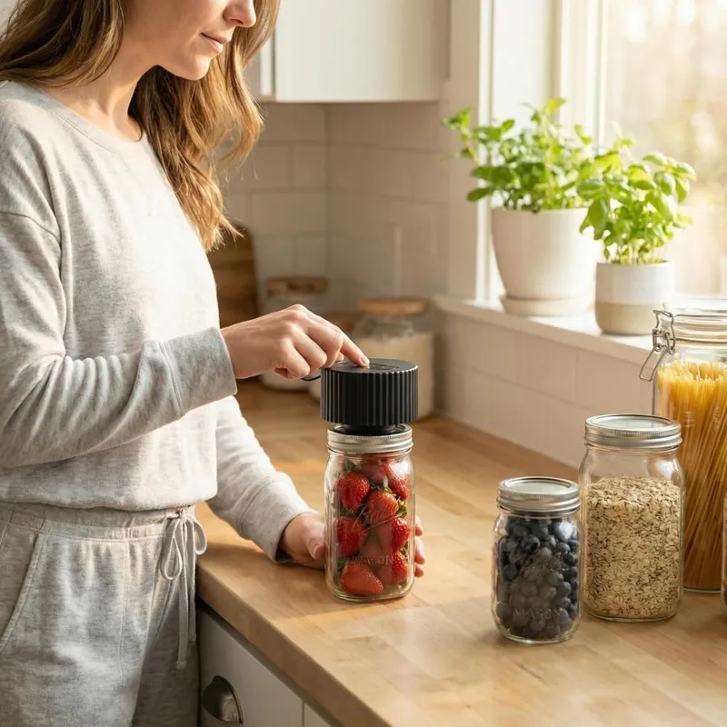 Electric Mason Jar Vacuum Seal - Food Vacuum Sealer ulasan dan harga